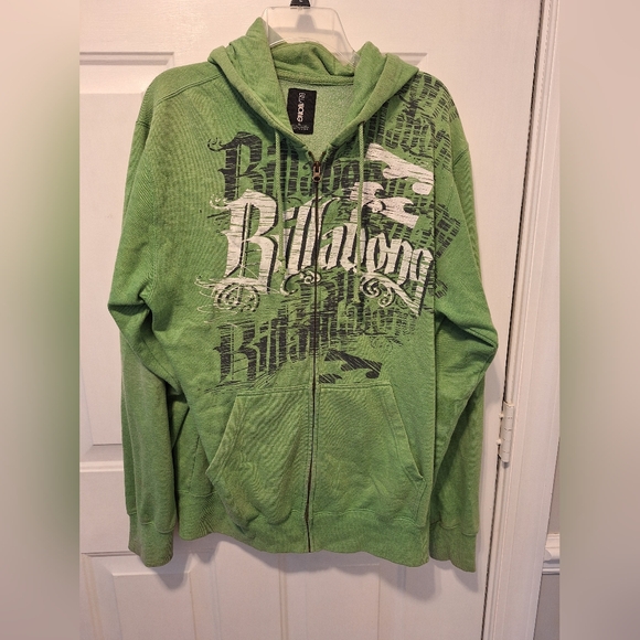 Billabong Other - BillaBong Hoodie Men Xl Green Y2k Vintage Grunge